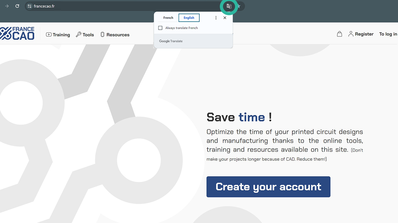 France CAO - traduction 2